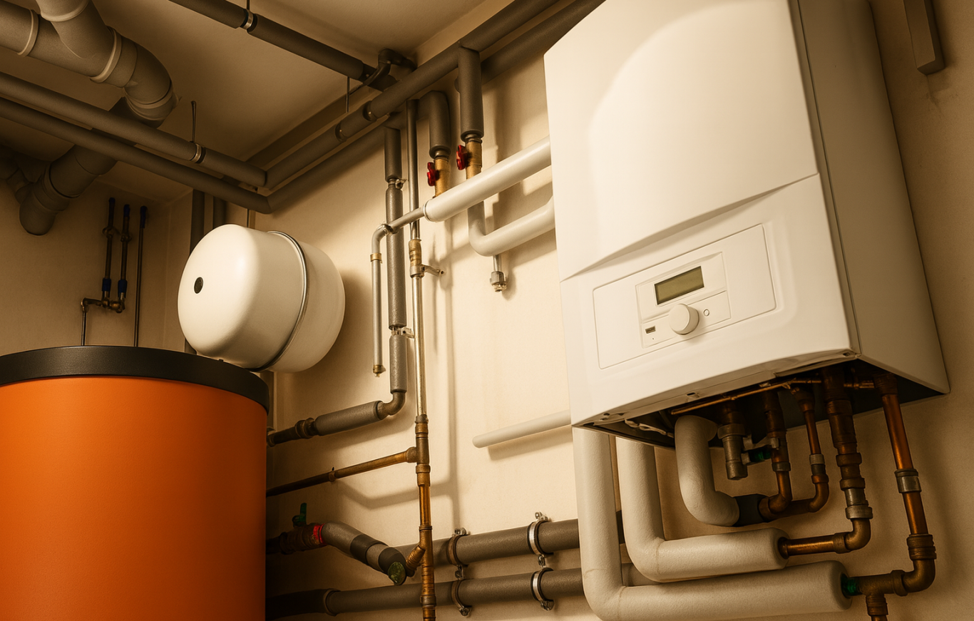 Wand mit sichtbaren Wasserflecken und Feuchtigkeitsschäden als typisches Anzeichen für einen Rohrbruch oder Wasseraustritt Wand mit sichtbaren Wasserflecken und Feuchtigkeitsschäden als typisches Anzeichen für einen Rohrbruch oder Wasseraustritt